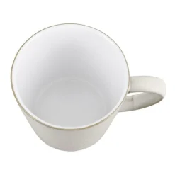 Clearance Natural Canvas Texture Large Mug Drinkware
