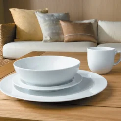 Clearance White 16 Piece Dinner Set Dinner Sets