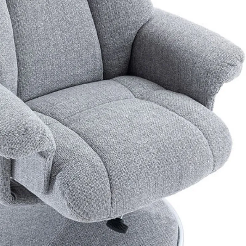 Clearance Denver Swivel Chair and Stool Set in ChaCha Dove Swivel Chairs