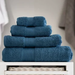Sale Bliss Pima Petrol Towels Towels