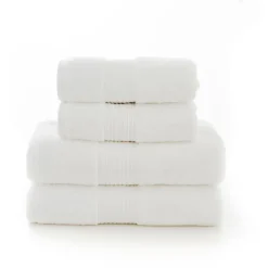 Hot Bliss Pima White Towels Towels