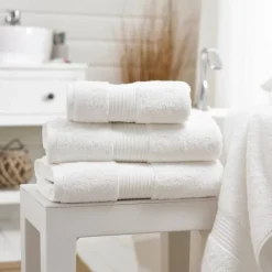 Hot Bliss Pima White Towels Towels