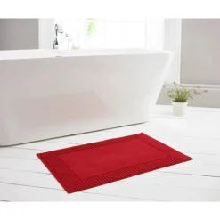 Hot Bliss Terry Berry Bath Mat Bath Mats