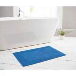 Online Bliss Terry Lagoon Bath Mat Towels