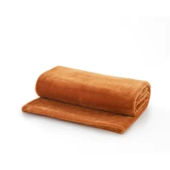 Discount Cozy Comforts Rust Throw Throws | Blankets, Throws & Bedspreads