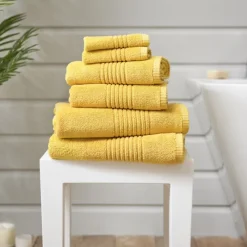 Outlet Quik Dri Bath Towel Ochre Towels