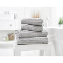 New Rialto Ribbed Towels Cloud Towels