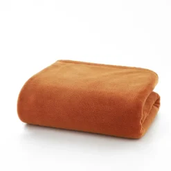 Fashion Snuggletouch Throw Rust Throws | Blankets, Throws & Bedspreads