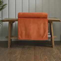 Fashion Snuggletouch Throw Rust Throws | Blankets, Throws & Bedspreads