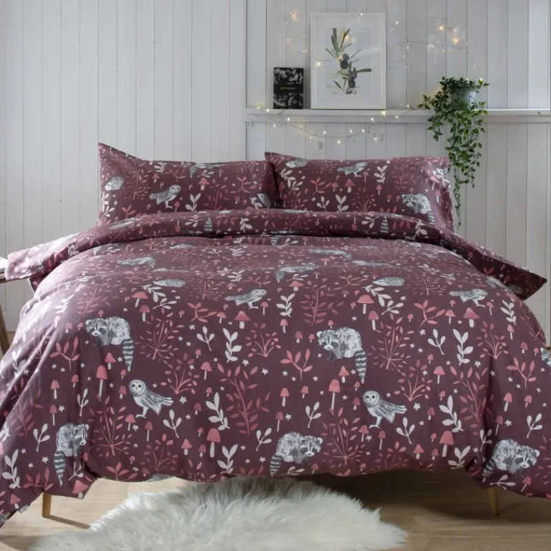 Fashion Woodland Double Duvet Cover Set Duvet Covers