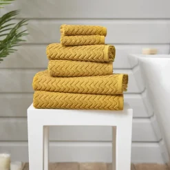 Clearance Zulu Bath Sheet Saffron Towels