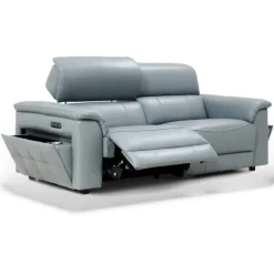 Best Drake 3 Seater Power Recliner Sofa with Head Tilt Recliner Sofas | Sofas