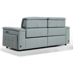 Best Drake 3 Seater Power Recliner Sofa with Head Tilt Recliner Sofas | Sofas