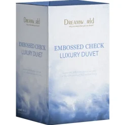 New Embossed Check Duvet Duvets