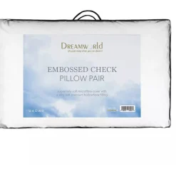Best Embossed Check Pillow Pair Pillows