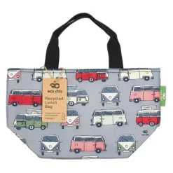 Sale Lightweight Grey Campervan Insulated Foldable Lunch Bag Food Storage