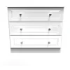 New Edinbrugh 3 Drawer Chest Chest Of Drawers