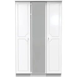 Best Edinbrugh Triple Mirrored Wardrobe Wardrobes