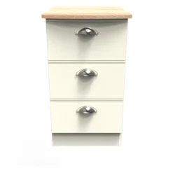 Sale Elizabeth 3 Drawer Locker Bedside Tables