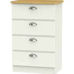 Discount Elizabeth 4 Drawer Midi Chest Chest Of Drawers