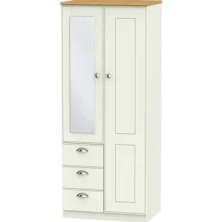 Best Elizabeth 2ft 6in Combi Wardrobe Wardrobes