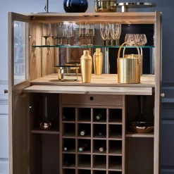 Discount Ballatta Drinks Cabinet Wine Cabinets | Kitchen Furniture
