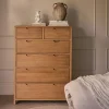 Best Bosco 6 Drawer Tall Wide Chest Chest Of Drawers