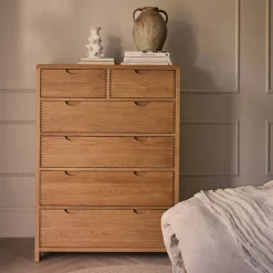 Best Bosco 6 Drawer Tall Wide Chest Chest Of Drawers