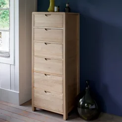 Best Bosco 6 Drawer Tall boy Chest Of Drawers