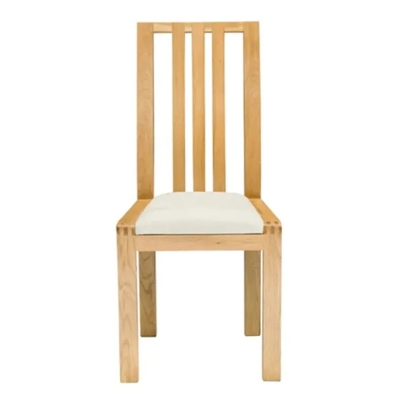 New Bosco Medium Table & 6 Slat Back Chairs Dining Sets