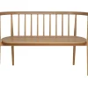 New Heritage Modern Loveseat Dining Benches