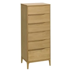 New Rimini 6 Drawer Tall Chest Chest Of Drawers