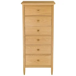 Best Teramo 6 Drawer Tall Chest of Drawers Chest Of Drawers