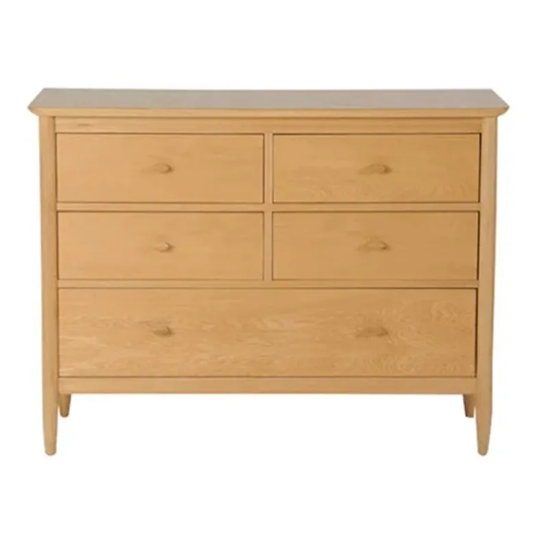 Clearance Teramo 5 Drawer Wide Chest of Drawers Chest Of Drawers