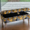 Hot Fabio Legged Ottoman Footstools