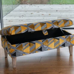 Hot Fabio Legged Ottoman Footstools