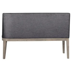 Clearance Falun Dark Grey Short Bench Dining Benches