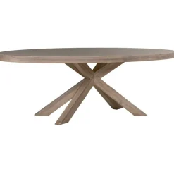 Clearance Falun Oval Dining Table with 6 Dining Chairs Dining Sets