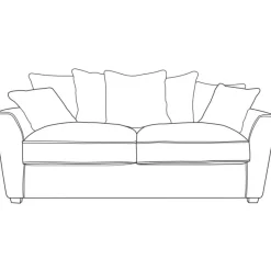Discount Fantasia 3 Seater Sofa 3 Seater Sofas | Sofas