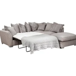 Fashion Fantasia RHF Corner Chaise Sofa & End stool with Sofa Bed Sofa Beds | Sofa Beds