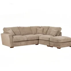 Outlet Fantasia RHF Corner Chaise Sofa & End Stool Corner Sofas | Sofas