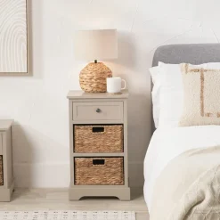 New Farmhouse 1 Drawer 2 Basket Unit Cupboards | Cupboards