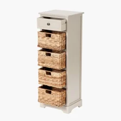 New Farmhouse 1 Drawer 4 Basket Unit Cupboards