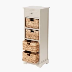 New Farmhouse 1 Drawer 4 Basket Unit Cupboards
