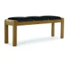 New Fenwick Dining Bench Cushion in Steel - Set of 3 Dining Benches