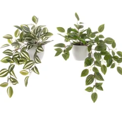 Hot Assorted Greenery In Pot Artificial Flowers
