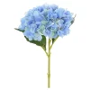 Sale Blue Hydrangea Stem Artificial Flowers