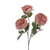 Outlet Eco Cabbage Rose Spray Light Pink Artificial Flowers