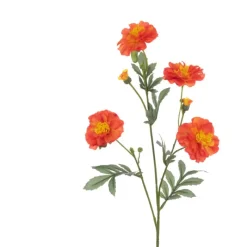 Discount Eco Orange Marigold Spray Artificial Flowers