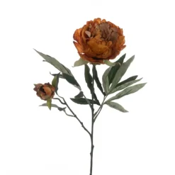 Online Eco Peony Spray Gold Artificial Flowers